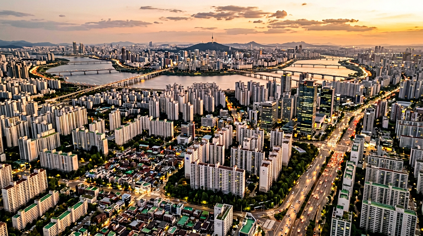 서울 강남 항공뷰